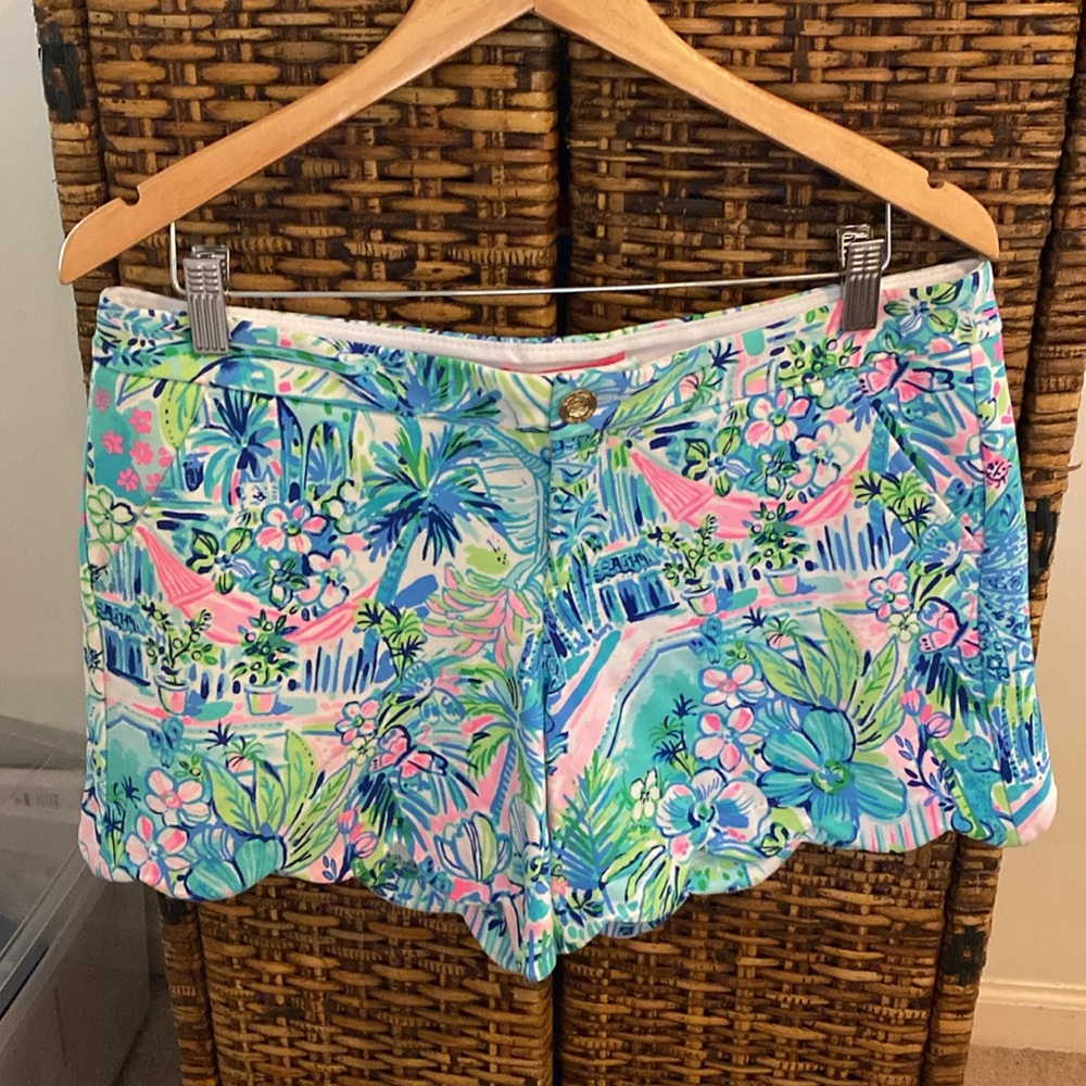 Lilly Pulitzer Buttercup knit shorts